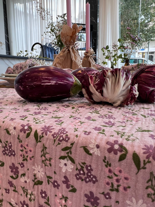 Wild flowers table cloth